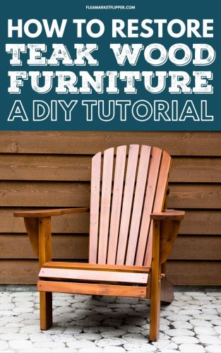 recycle teak furniture