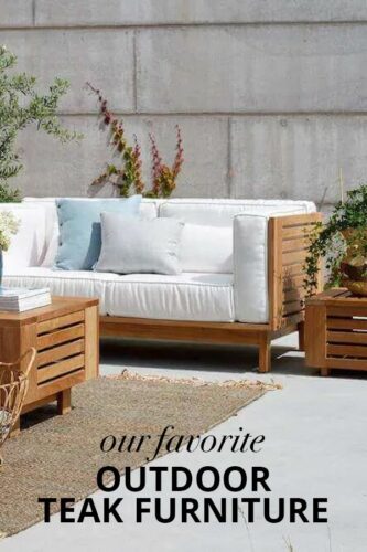 teak garden furniture