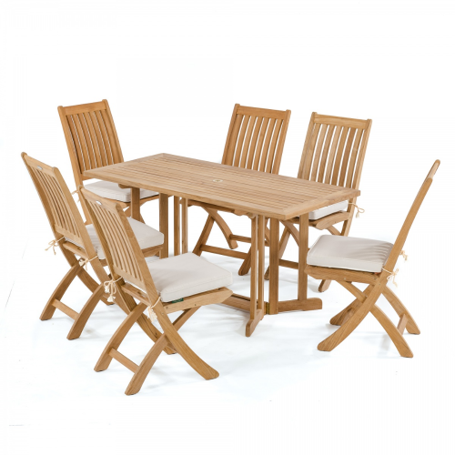 Teak wood folding chair