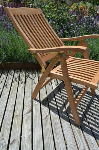 Teak garden coffee table