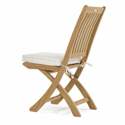 Teak wood folding chair