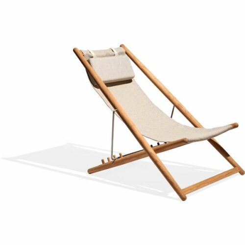 Chaise lounge teak wood