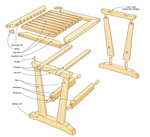 Patio table teak wood