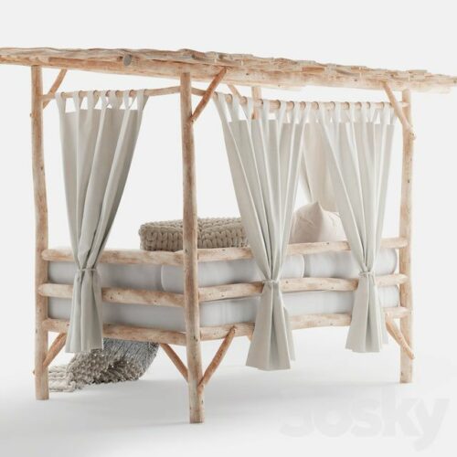 Daybed teak wood