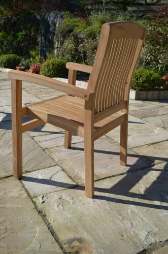 Teak garden coffee table