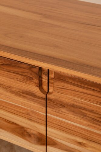 Teak wood credenza