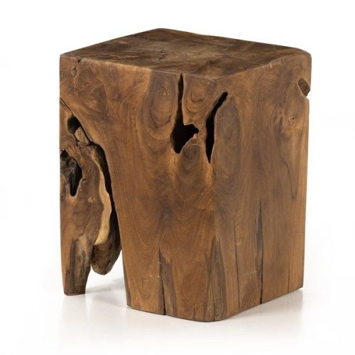 Teak root stool