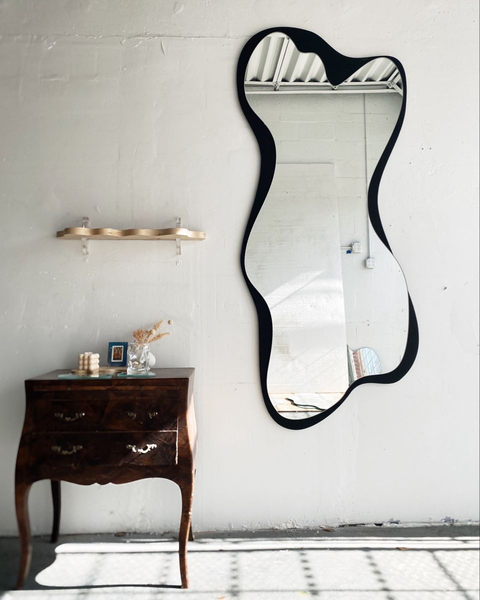 Custom wooden mirrors designer
