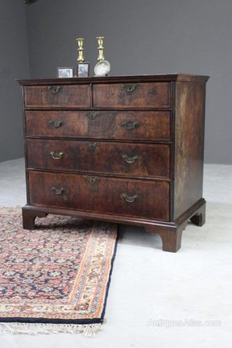 Teak wood chest of drawers