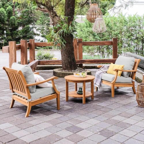 Indonesian teak patio furniture