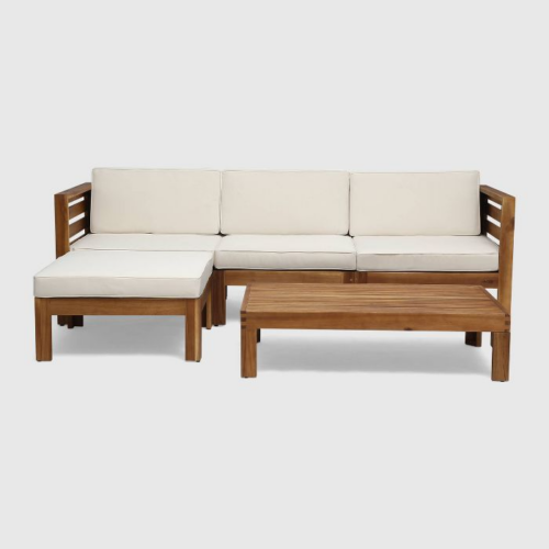 Teak wood sofa set