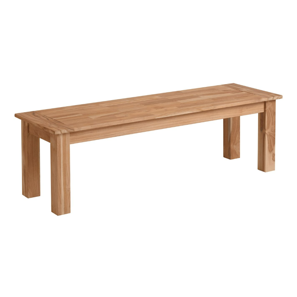 Teak wood dining bench