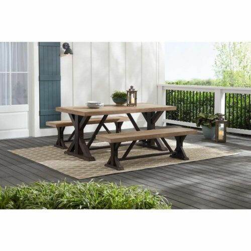 Patio dining set teak wood