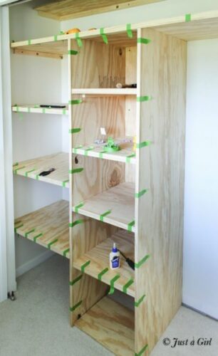 Custom-made shelving solutions