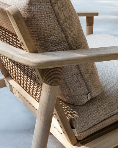 Teak lounge chair