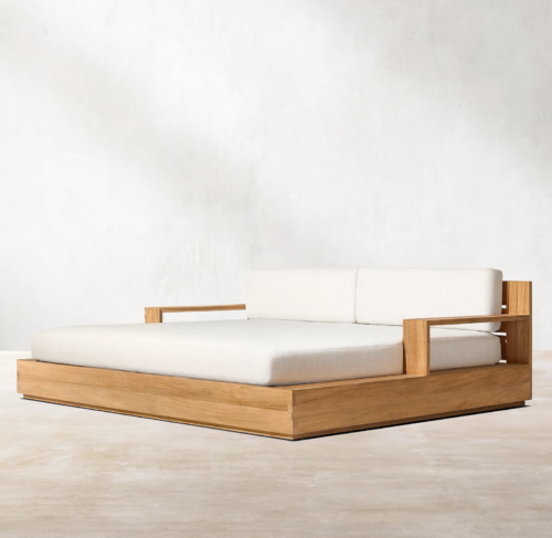 Teak daybed