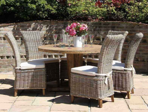 reclaimed teak garden furniture