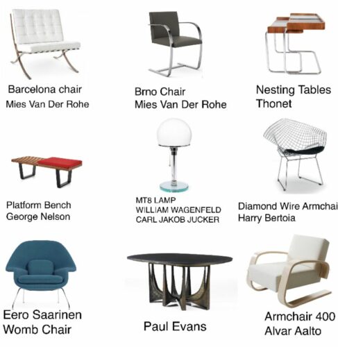 Mid-century modern furniture producer