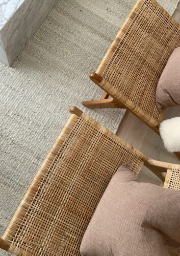 Lounge chair teak