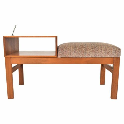 Telephone benches teak wood