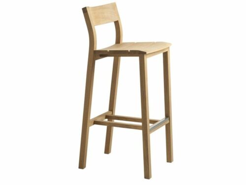 Teak wood garden stool