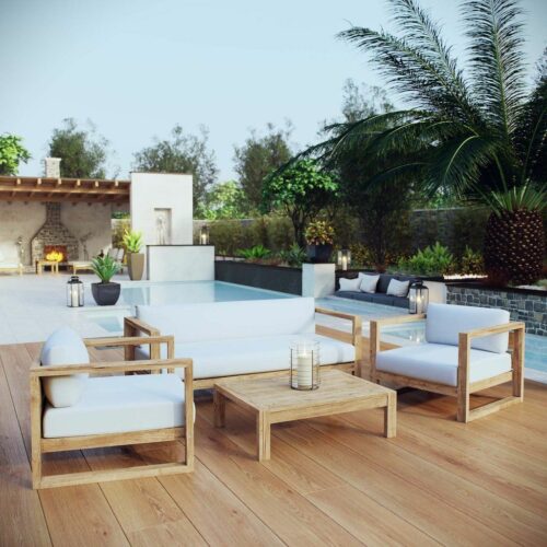 Teak patio furniture