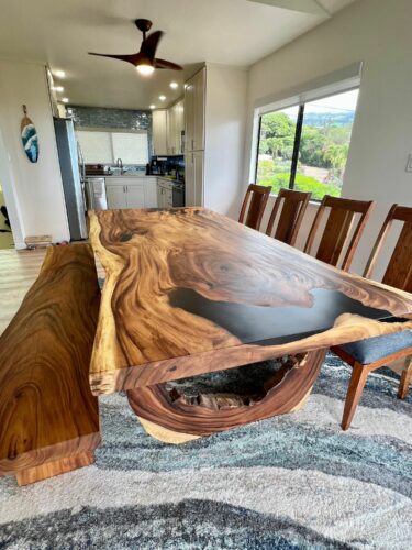 Exotic wood furniture producer