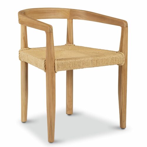 Outdoor dining chairs teak wood