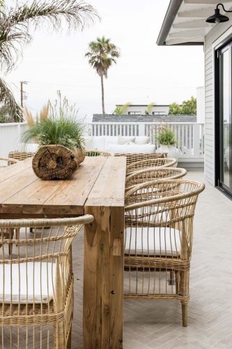 Reclaimed Teak Indoor Dining Table