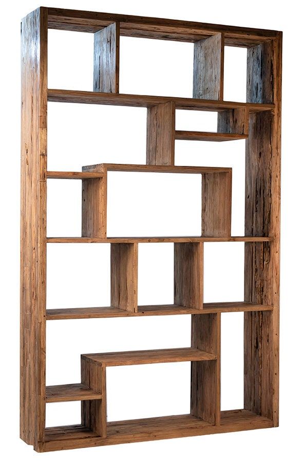 Teak wood bookcase