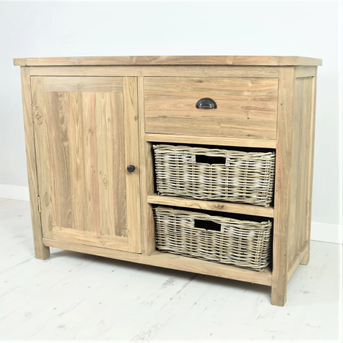 Reclaimed teak sideboard