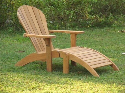 Teak adirondack chairs