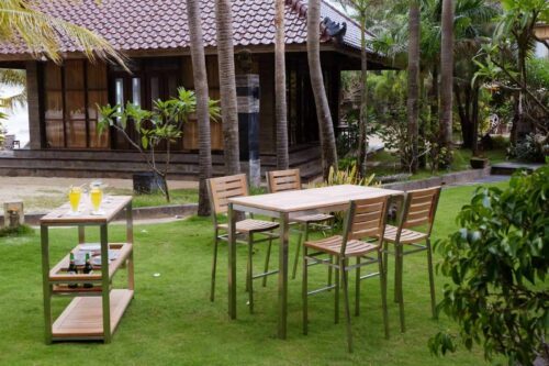 Teak patio furniture from indonesia