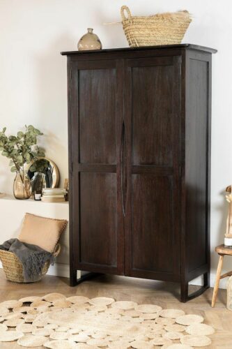 Teak wood armoire