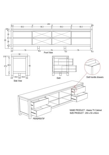 Teak office furniture