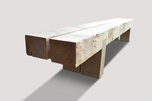 Outdoor bench teak wood