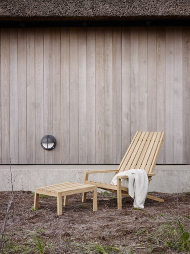 Teak deck chairs