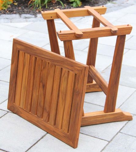 Patio table teak wood