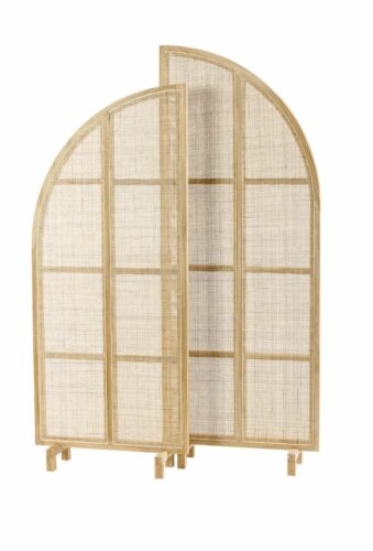 Teak wood room divider