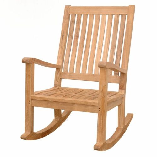 Teak rocking chair