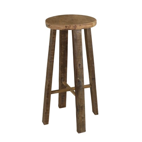 Teak wood barstools