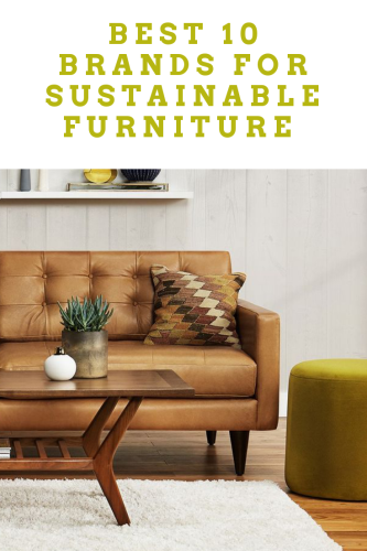 Sustainable furniture production