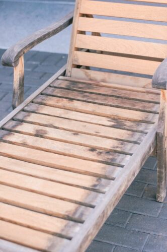 Garden furniture teak