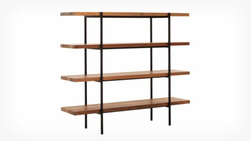 Teak wood bookcase