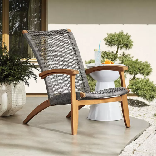 Teak adirondack chairs