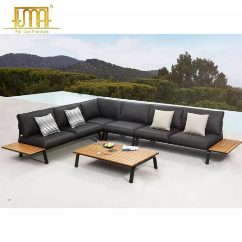 Outdoor sofa set teak wood