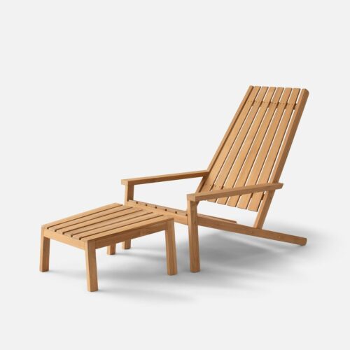 Teak deck chairs