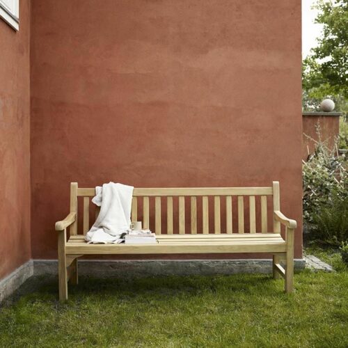 Outdoor bench teak wood