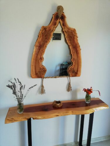 Custom wooden mirrors designer