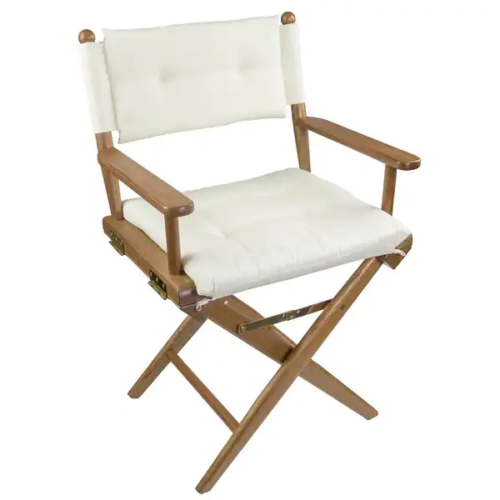 Teak wood directors chairs